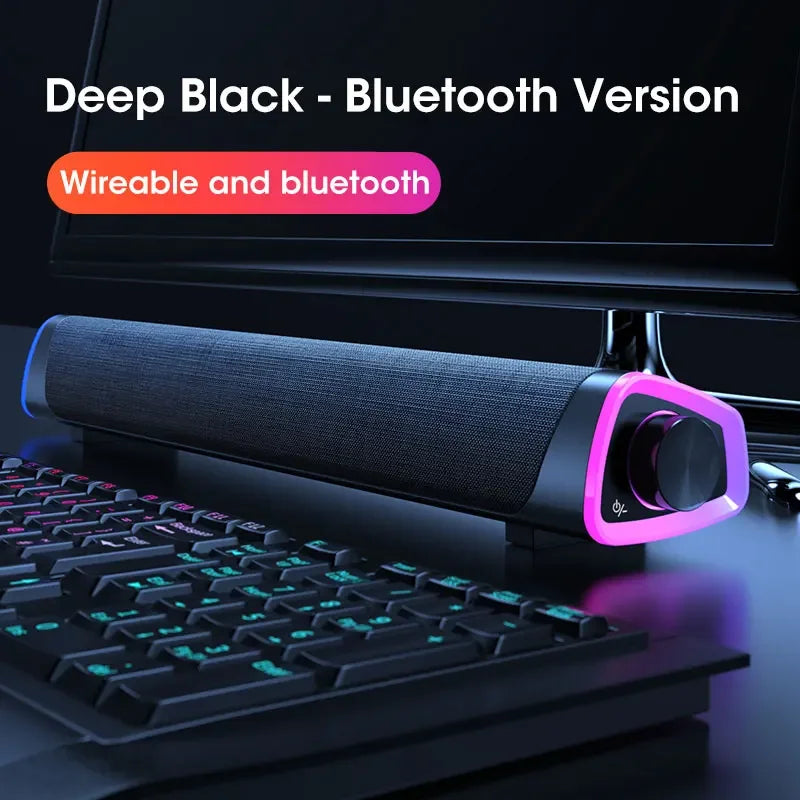 4D Speaker Bar – Potência em Som 4D para Seu Setup✅