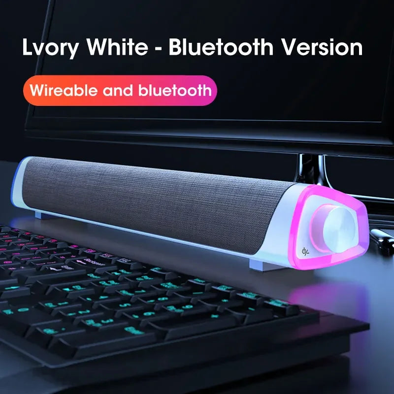 4D Speaker Bar – Potência em Som 4D para Seu Setup✅