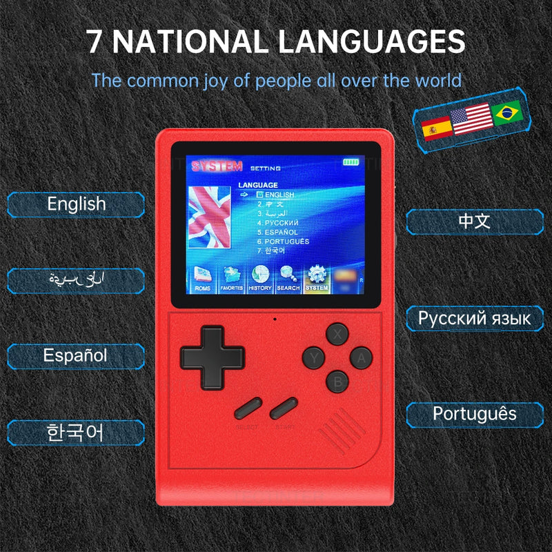 Mini Console Retrô GB300✅