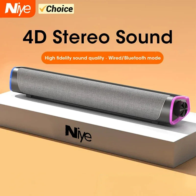 4D Speaker Bar – Potência em Som 4D para Seu Setup✅