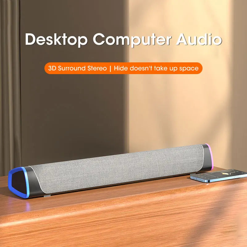 4D Speaker Bar – Potência em Som 4D para Seu Setup✅